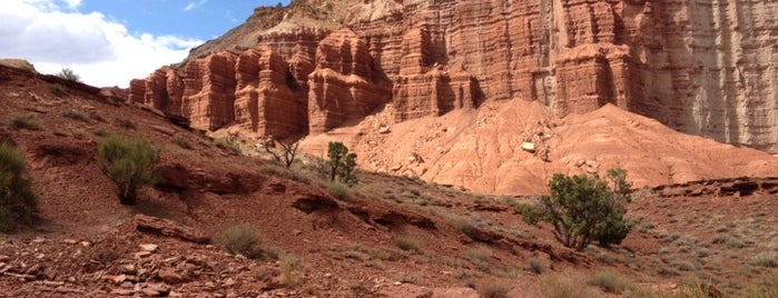 Capitol Reef National Park is one of Utah - The Beehive State.