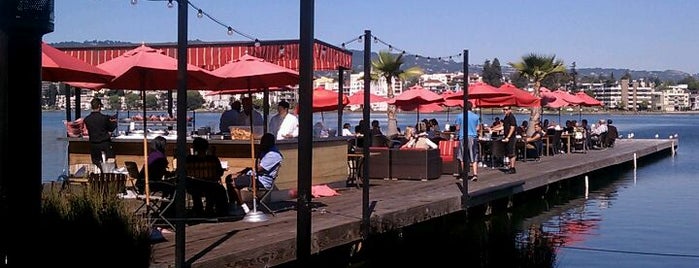 The Lake Chalet Seafood Bar & Grill is one of East Bay Alfresco.