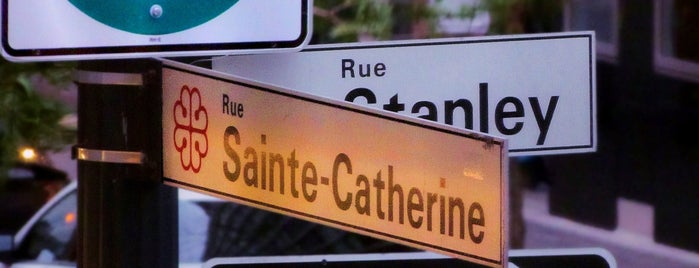 Rue Sainte-Catherine is one of Montréal: Nice places, outdoors & Neighborhoods!.