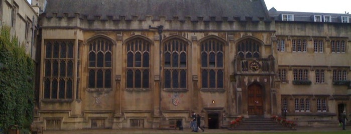 Exeter College is one of Colleges of the University of Oxford.
