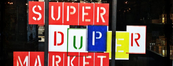 SUPER(DUPER)MARKET is one of NYC.