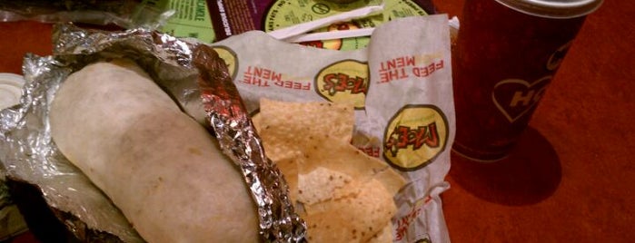 Moe's Southwest Grill is one of Lugares favoritos de Lee.
