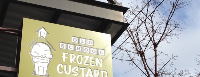 Old School Frozen Custard is one of Posti che sono piaciuti a Jim.