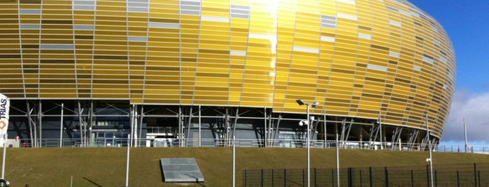 Stadion Energa Gdańsk is one of Stadiums Euro 2012 Poland & Ukraine.