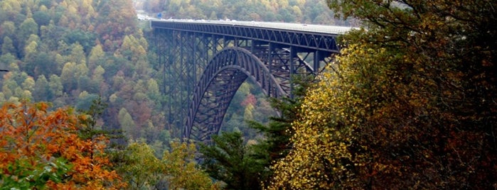 New River Gorge Bridge is one of Whitewater Kayaking, Great Outdoors and Outfitters.