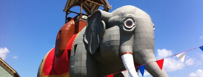 Lucy the Elephant is one of Possible Trip Stops.