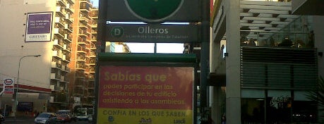 Estación Olleros [Línea D] is one of Subte Línea D.
