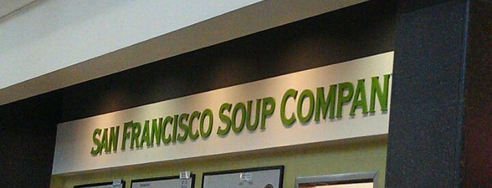 San Francisco Soup Company is one of Tasty Bites at SFO.