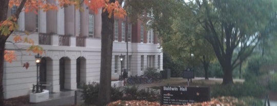 Baldwin Hall is one of UGA Campus Tour.