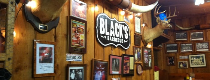 Black's Barbecue is one of Austin, TX.
