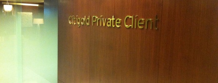 Citibank International Personal Bank (IPB) Singapore is one of waiting room.