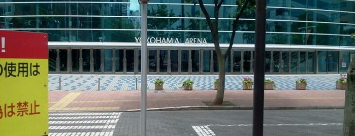 Yokohama Arena is one of 新横浜マップ.