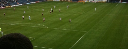 Deepdale Stadium is one of Football grounds visited.