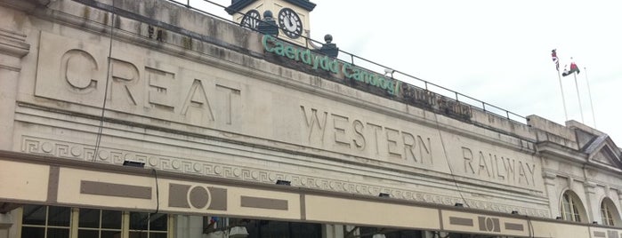 Cardiff Central Railway Station (CDF) is one of Railway stations visited.