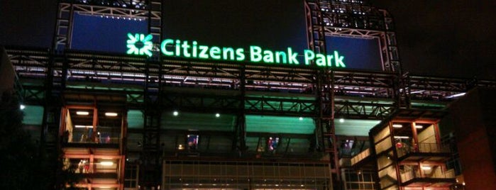 Citizens Bank Park is one of Top Picks for Sports Stadiums/Fields/Arenas.