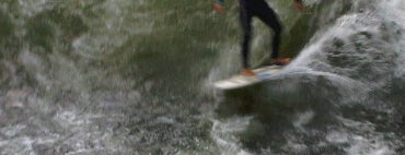 Eisbach Wave is one of I love MUC :) #4sqcities.