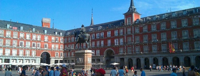 Plaza Mayor is one of Madrid.