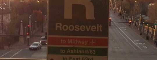 CTA - Roosevelt is one of CTA Orange Line.