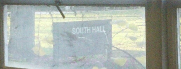 South Hall is one of Classes.