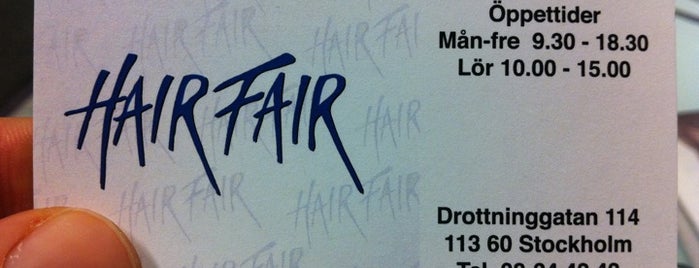 Hair Fair is one of Tempat yang Disukai christopher.