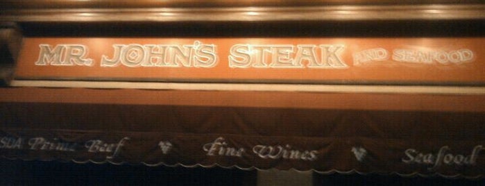 Mr John's Steakhouse is one of New Orleans, LA.