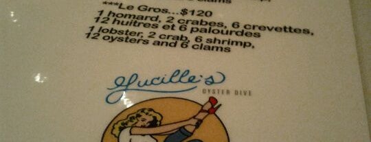 Lucille’s Oyster Dive is one of Montreal.
