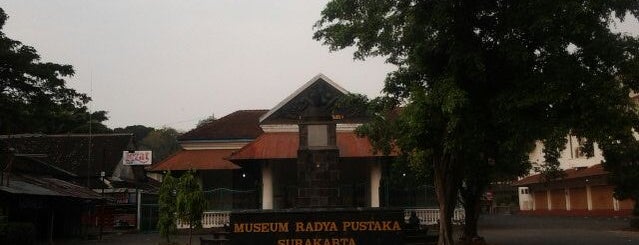 Museum Radya Pustaka is one of Solo.