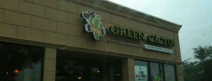 Green Cactus Mexican Grill is one of สถานที่ที่บันทึกไว้ของ Christopher.
