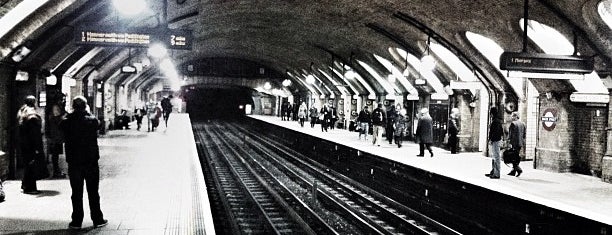 Baker Street London Underground Station is one of Funky London.