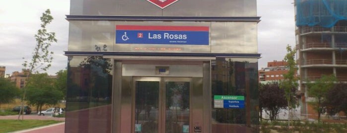 Metro Las Rosas is one of Angel'in Beğendiği Mekanlar.