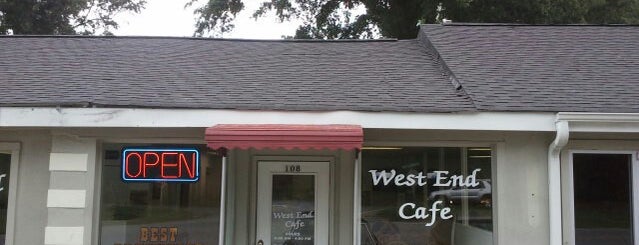 west end cafe is one of Diner Restsurants.