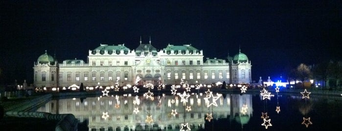 Weihnachtsdorf Schloss Belvedere is one of Weihnachtsmärkte Wien.