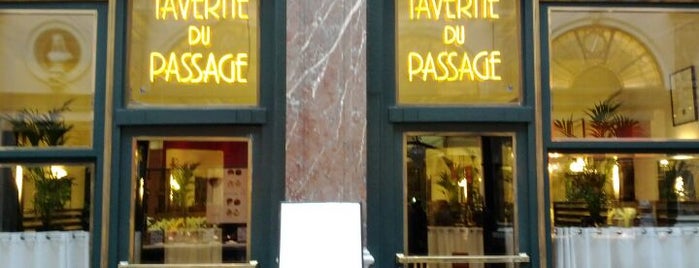 La Taverne du Passage is one of Le top 10 des restos sympas à BXL.