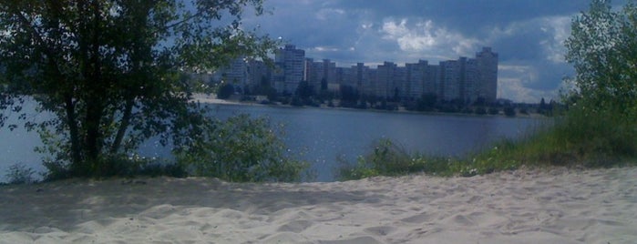 Оболонський нудистський пляж is one of Kyiv places, which I like..