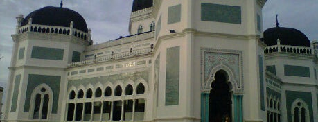 Masjid Raya Al-Mashun is one of Medan, Truly of Indonesia.