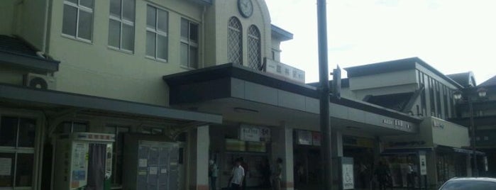 館林駅 (TI10) is one of 関東の駅百選.