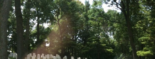 Wood National Cemetery is one of United States National Cemeteries.