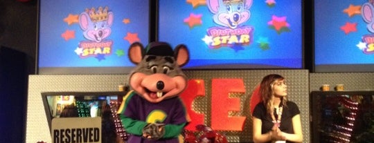Chuck E. Cheese is one of Kid Friendly.
