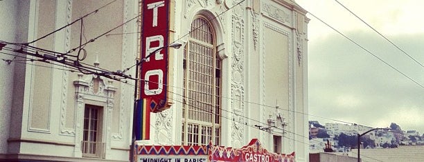 Castro Theatre is one of Favorite SF spots.