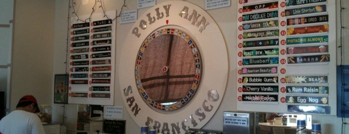 Polly Ann Ice Cream is one of 100 places to eat in SF before you die.