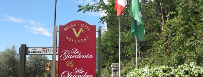 Relax Hotel La Gardenia e Villa Oleandra is one of BS | Alberghi, Hotels | Lago di Garda.