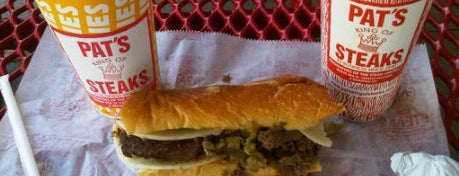 Pat's King of Steaks is one of Possible Trip Stops.