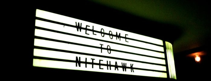 Nitehawk Cinema is one of NYC Favorites.