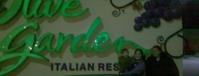 Olive Garden is one of A : понравившиеся места.