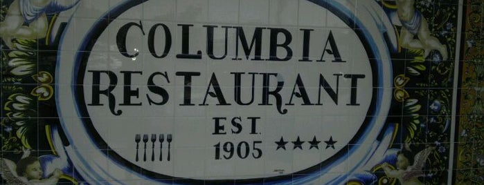 The Columbia Restaurant is one of Carlos Eats: Spanish restaurants in Tampa Bay.
