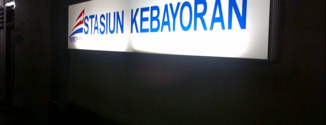 Stasiun Kebayoran is one of Train Station Java.