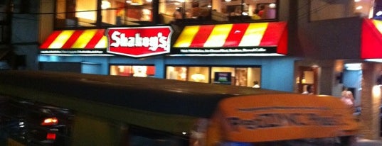 Shakey’s is one of Near the office.