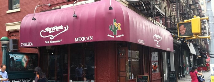 Mary Ann's Chelsea Mexican is one of Lieux qui ont plu à Elisa.