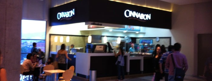 Cinnabon is one of restaurants.