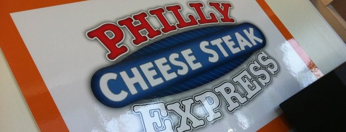 Philly Cheese Steak Express is one of Orte, die Vicky gefallen.
